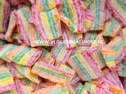 Haribo Miami Fizz Matjes - Afbeelding van snoepmatjes met een frisse, fruitige smaak, gepresenteerd in een kleurrijke verpakking.